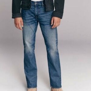Abercrombie & Fitch Men's Horton Classic Straight Cut Blue Jeans Size W31 x L32